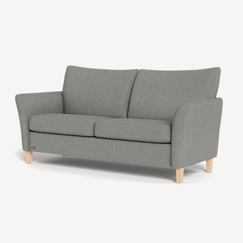 System+ 3 personers sofa Fenice grå stof