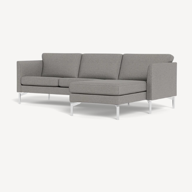 Skalma Copenhagen chaiselong sofa i farve 261/08 grå