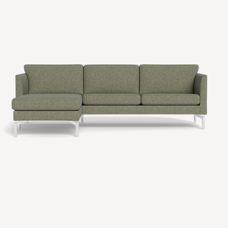 cph-361-03-v-m-1 Skalma Copenhagen chaiselong sofa i stof 361/03 grøn