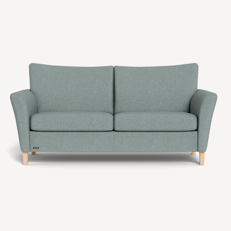 System+ 3 personers sofa i koksdal mint stof