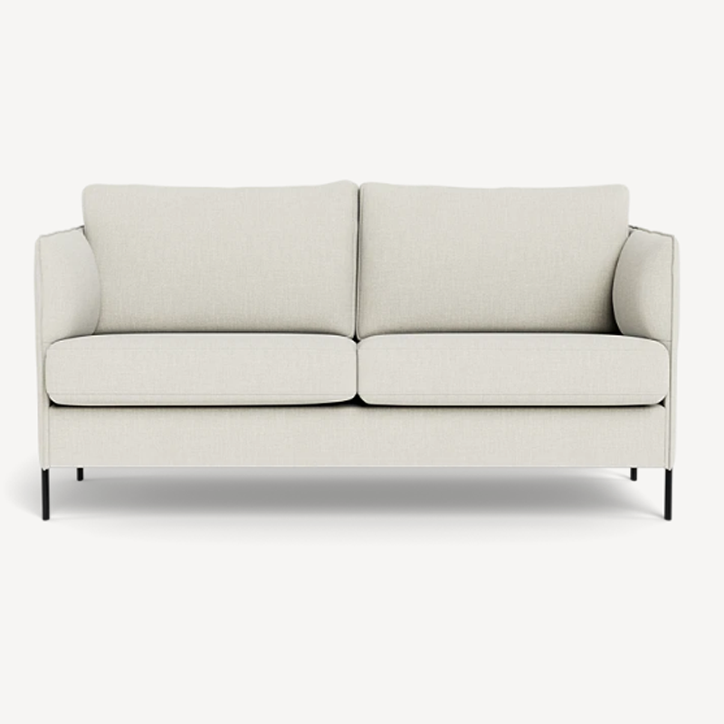 London 2½ personers sofa i Casual 401/01 Hvid stof