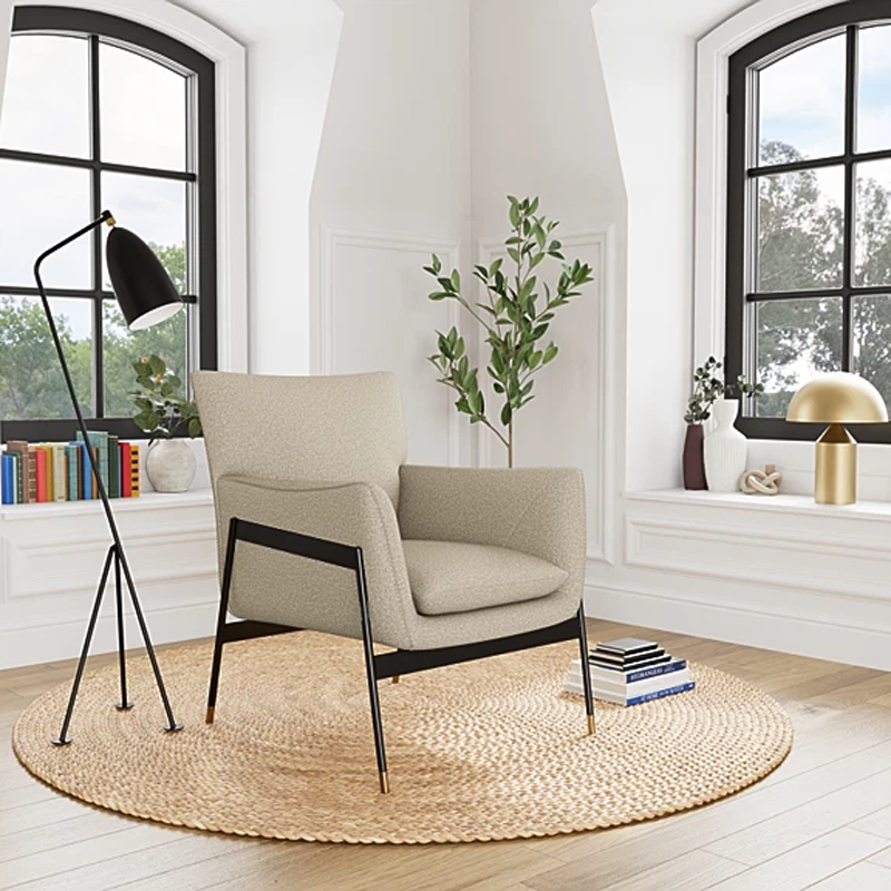 leah-365-11-2 Leah lænestol i unite stof 365-11 beige