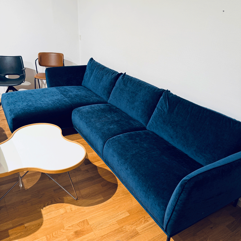 Vi spring sofa med chaiselong - outlet